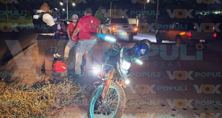 choques de motociclistas en sur de Tamaulipas