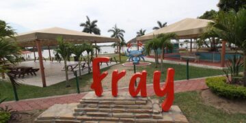 cocodrilos en parque fray andrés