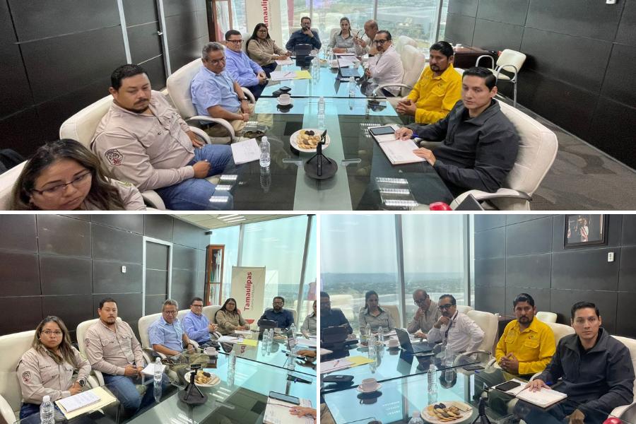 combate de incendios forestales en Tamaulipas