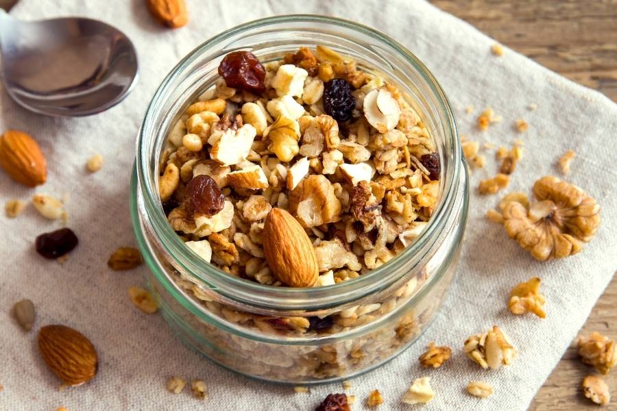 consumo diario de granola