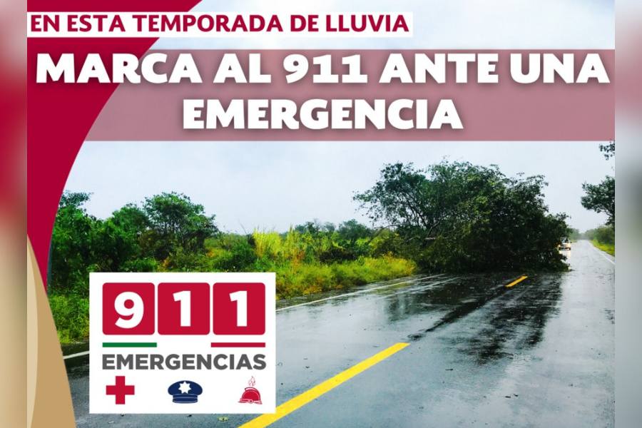 continúan lluvias en Tamaulipas