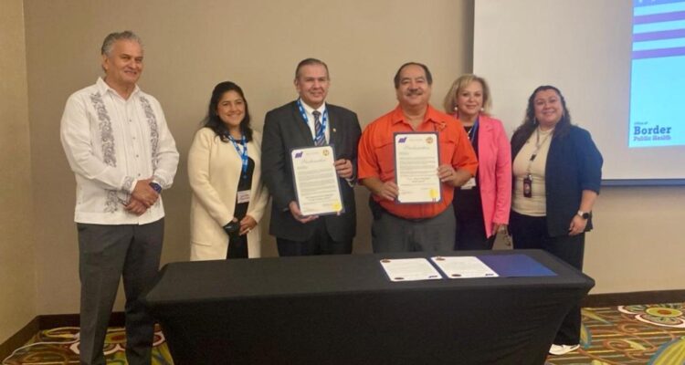 coordinación binacional en salud en Tamaulipas