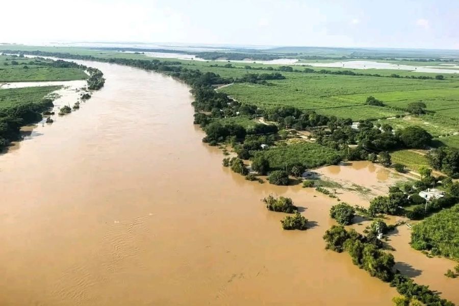 crecida del río Pánuco Tamaulipas