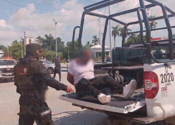 detienen a ladrón en Altamira