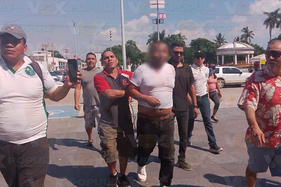 detienen a ladrón en Altamira