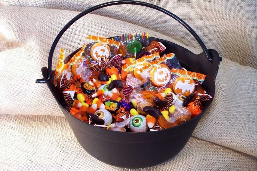 dulces de Halloween peligrosos