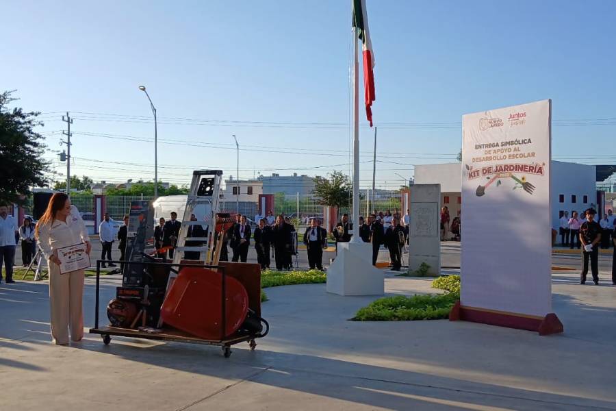 entrega de kits de jardinería en nuevo laredo