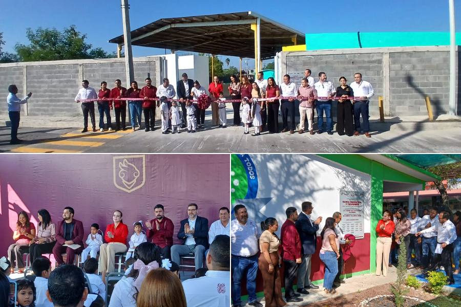 entrega de obras educativas en nuevo laredo