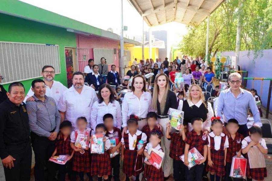 escuelatón en sur de Nuevo Laredo