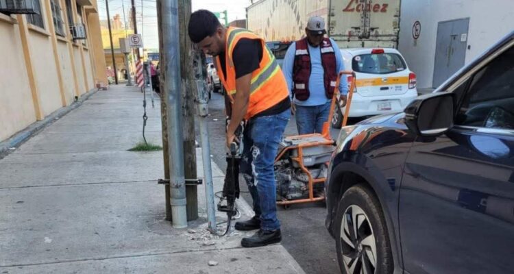estacionómetros digitales Nuevo Laredo