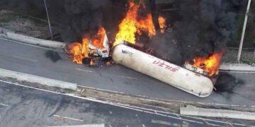 explosión de pipa en Iztapalapa