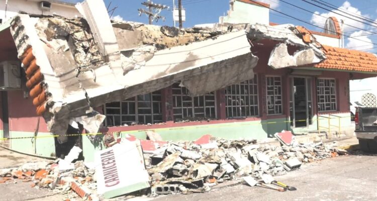 explosión en carnicería de Matamoros