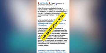 falsa alerta tormenta Tamaulipas