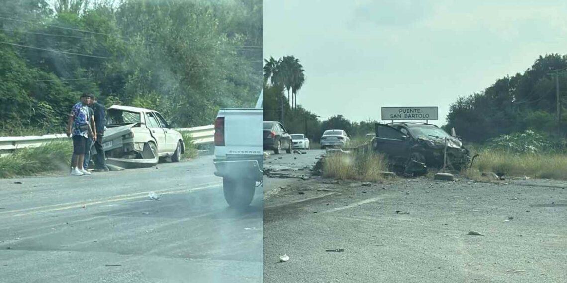 _fuerte choque en Cadereyta