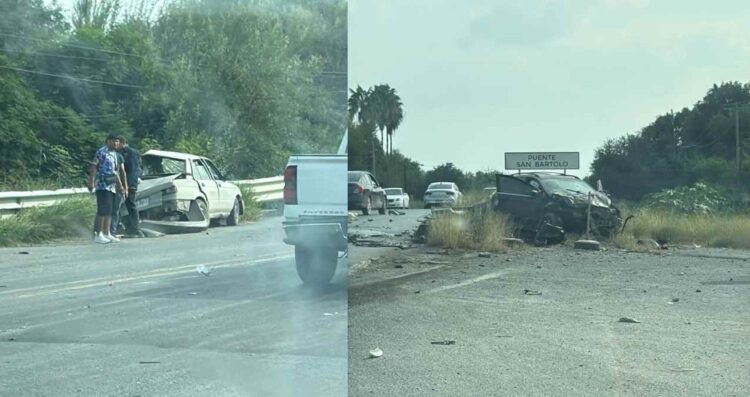 _fuerte choque en Cadereyta
