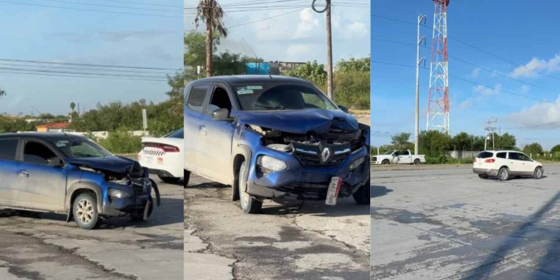 _fuerte choque en Matamoros