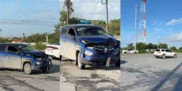 _fuerte choque en Matamoros