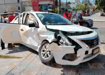fuerte choque en Tampico hoy
