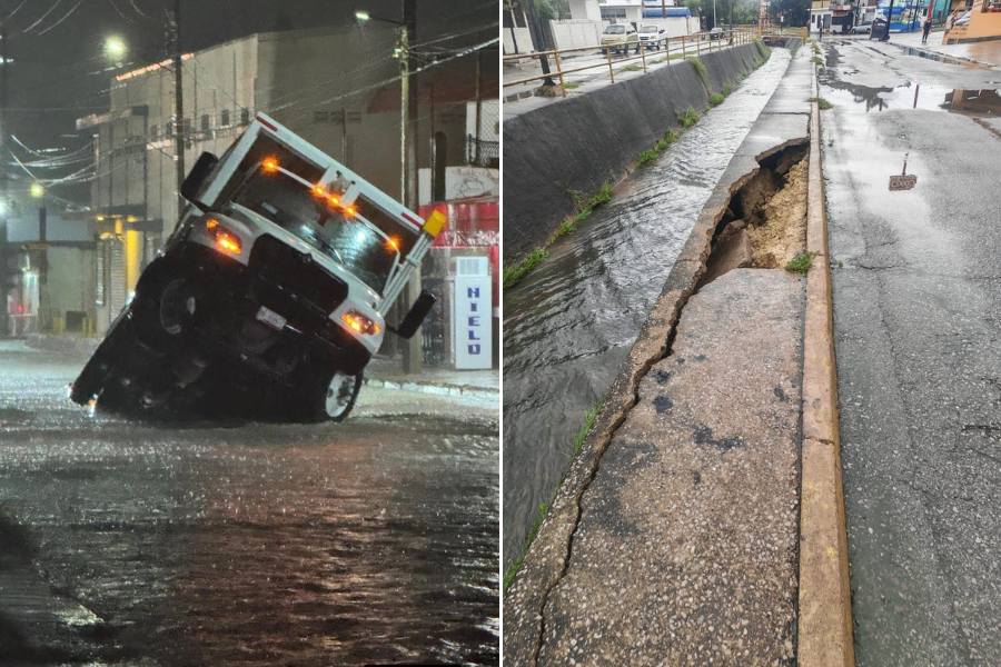 fuertes lluvias en sur de tamaulipas