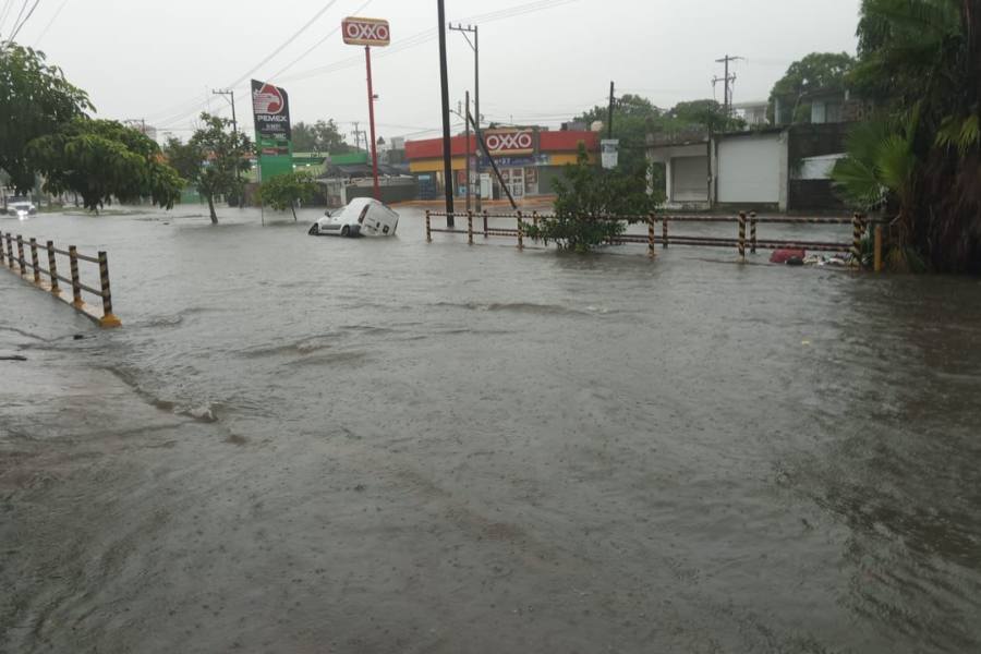 fuertes lluvias en sur de tamaulipas
