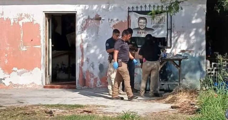 hombre muerto en Matamoro