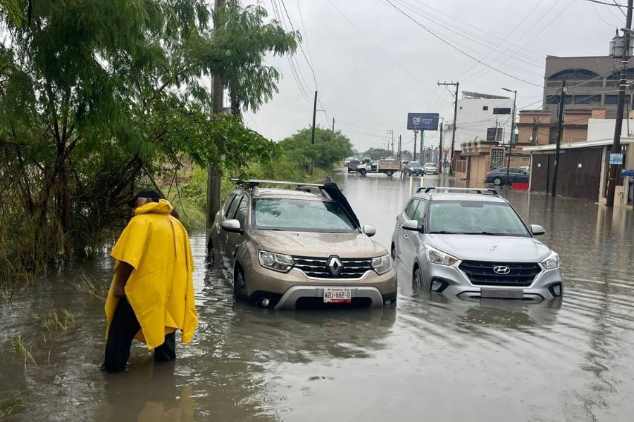 hospitales filtraciones lluvias Tamaulipas