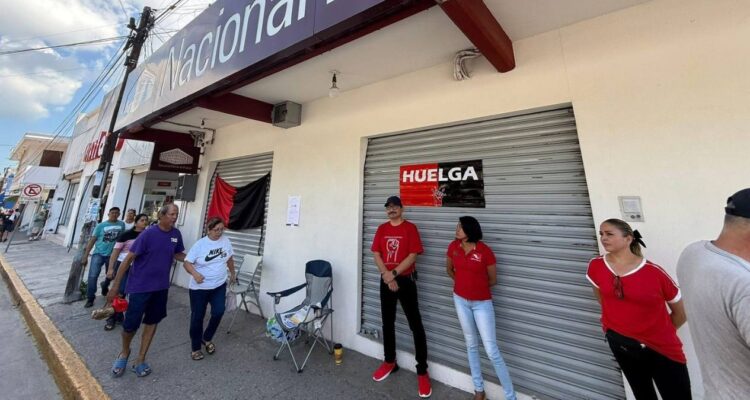 huelga en monte de piedad en tamaulipas