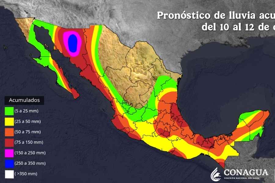 ¿Cuándo ingresa el Frente Frío 6 a México