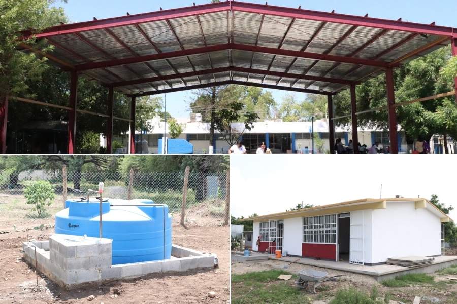 inversión en infraestructura educativa Tamaulipas