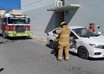 lesionadas choque en Linares