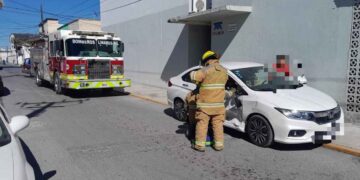 lesionadas choque en Linares
