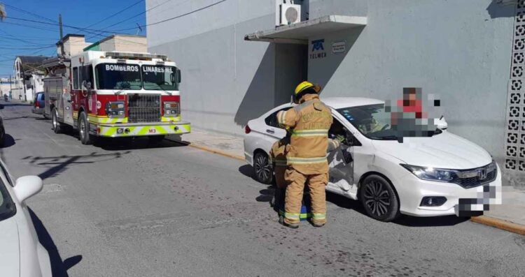 lesionadas choque en Linares