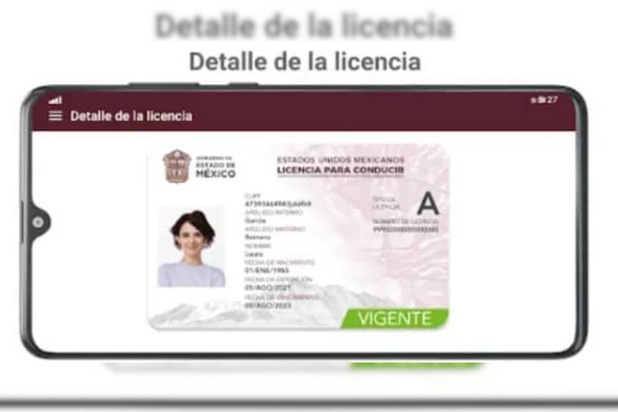 licencia conducir Edomex 2025