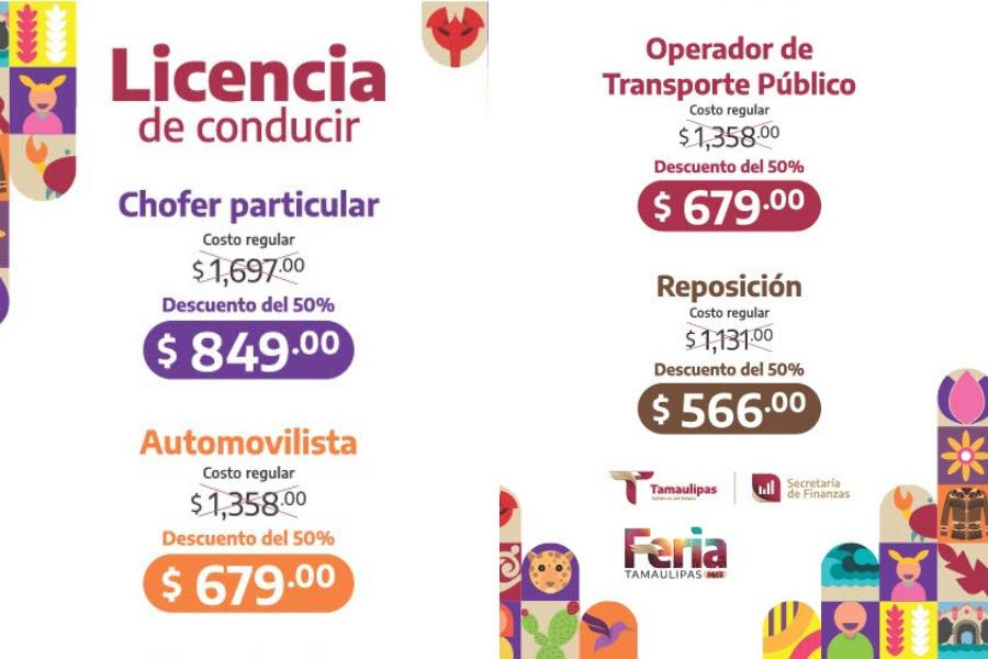 licencias de conducir en Feria Tamaulipas