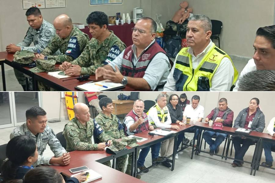lluvias fuertes en Tampico