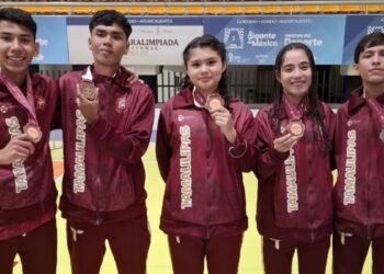 medallas de Tamaulipas en Paralimpiada Nacional