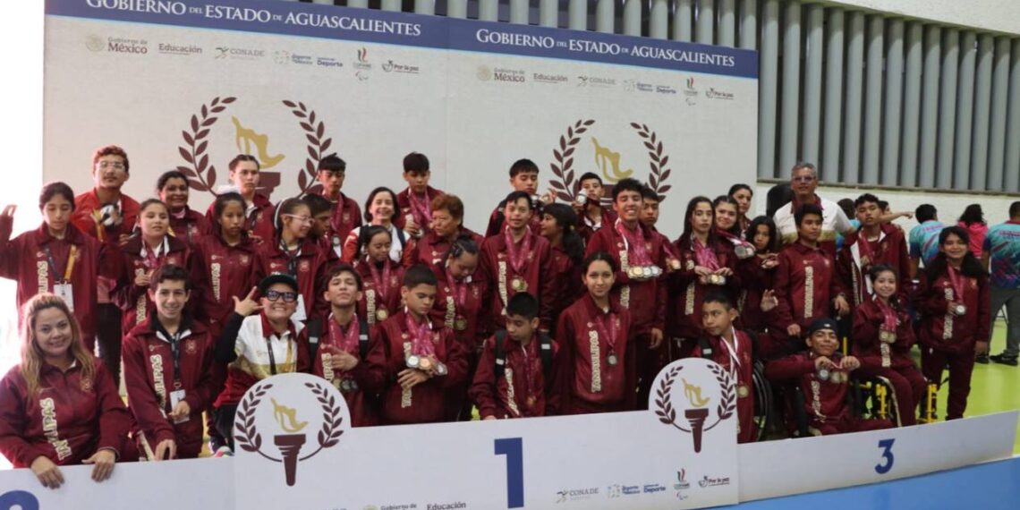 medallero de Tamaulipas en Paralimpiada Nacional