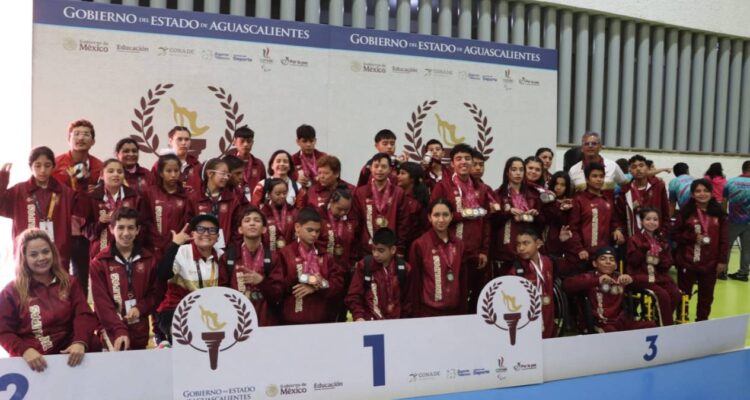 medallero de Tamaulipas en Paralimpiada Nacional