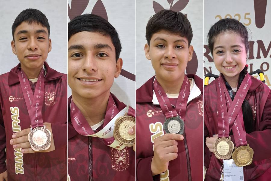 medallero de Tamaulipas en Paralimpiada Nacional