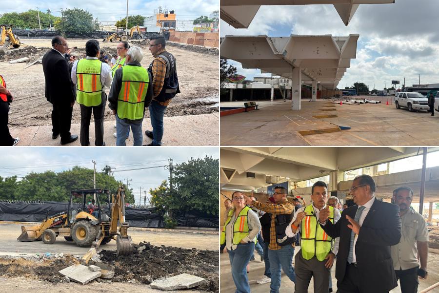 modernización de la central de autobuses en victoria