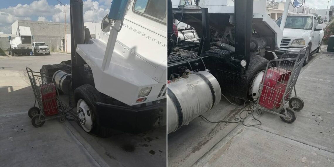 multa a mecánico en Nuevo Laredo