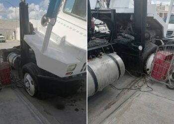 multa a mecánico en Nuevo Laredo