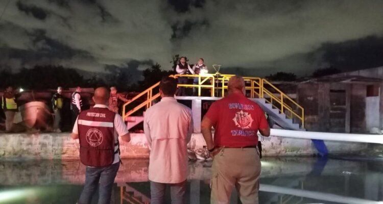nivel del río Pánuco en Tampico