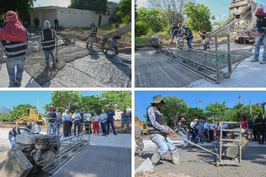 pavimentación Sierra Madre Ciudad Victoria