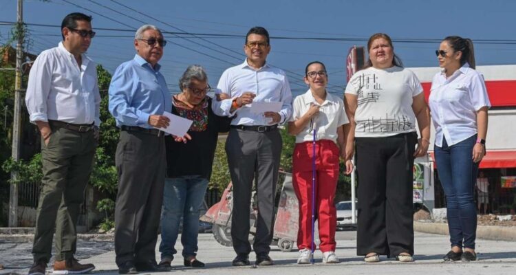 pavimentación Sierra Madre Ciudad Victoria