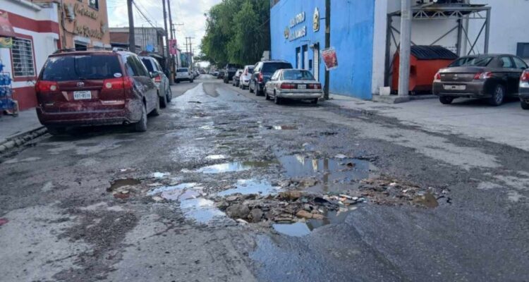 pavimentación calle Guerrero Matamoros