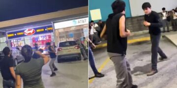 pelea de estudiantes en Ciudad Madero