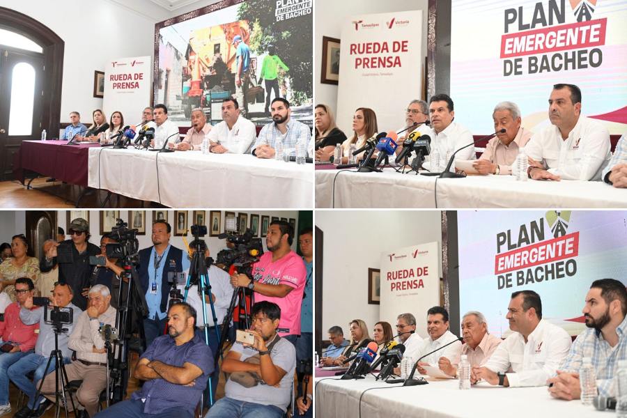 Plan Emergente de Bacheo en Victoria inicia trabajos intensivos
