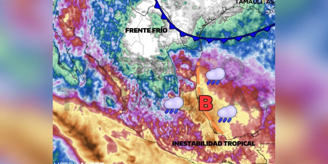 pronóstico del clima en Tamaulipas