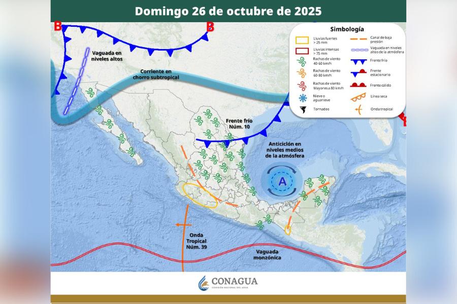 pronóstico meteorológico tamaulipas